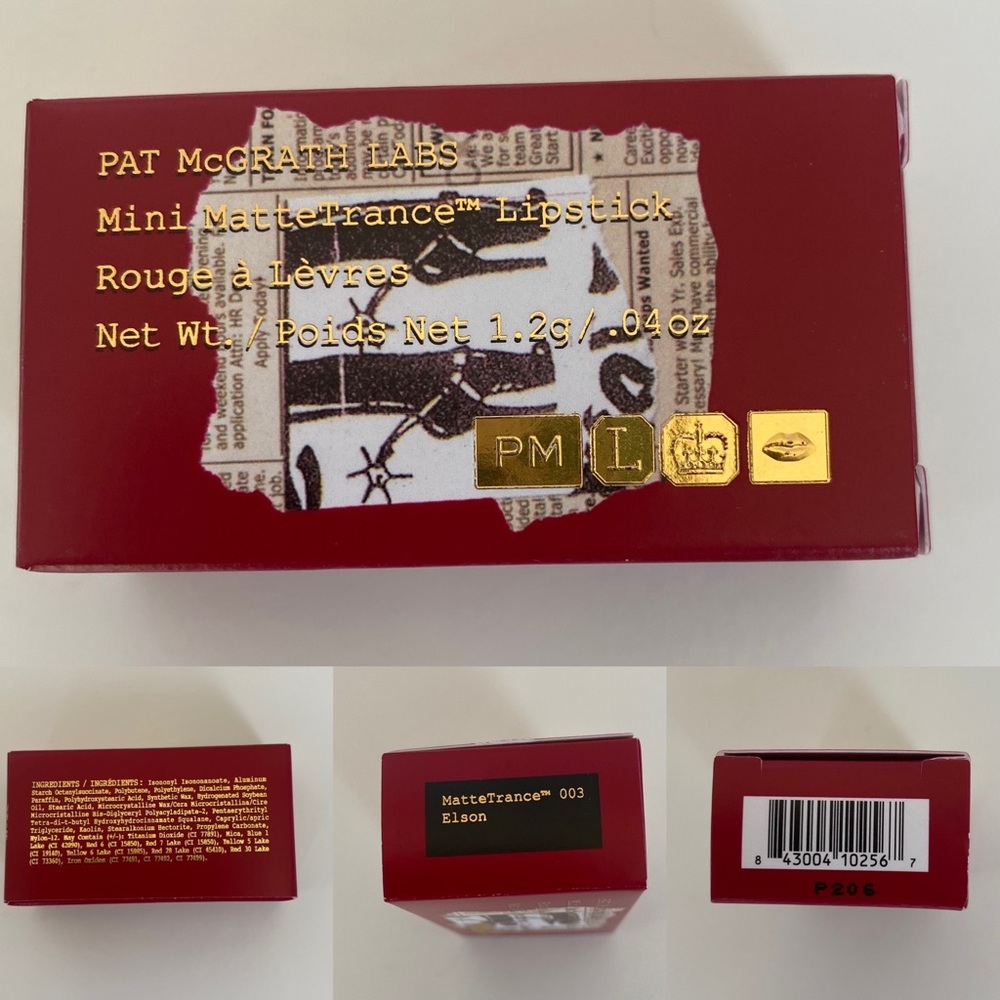 Pat McGrath Mini Elson lipstick: collectors item!